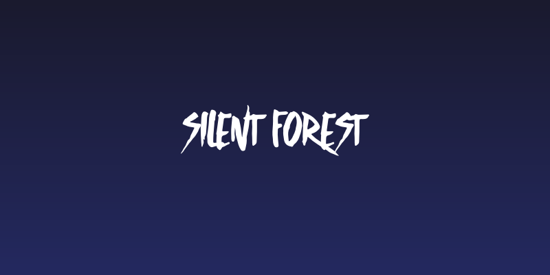 Silent Forest Social Header