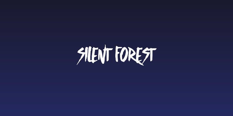 Silent Forest Social Header