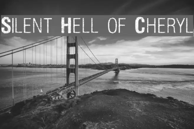 Silent Hell of Cheryl Font examples