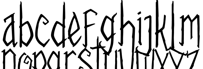 Silent Night Demo Font LOWERCASE