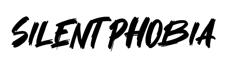 Silent Phobia  Frei Schriftart Herunterladen
