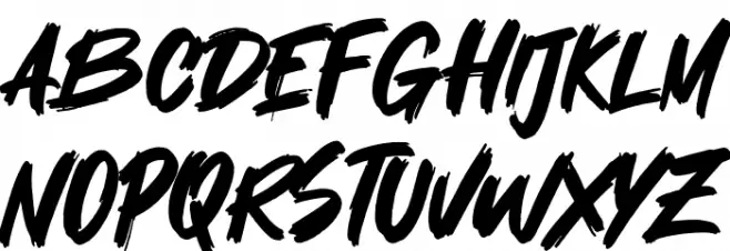 Silent Phobia Font LOWERCASE