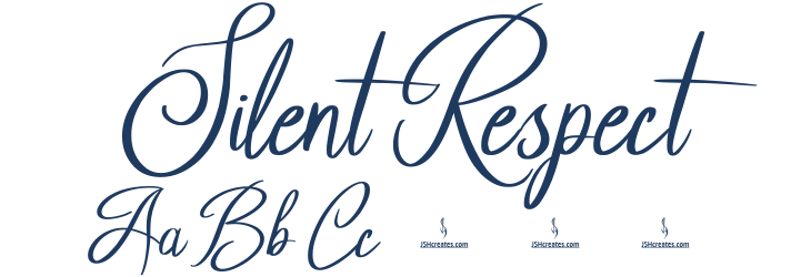 Silent Respect Font Preview