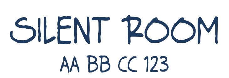 Silent Room Font Preview