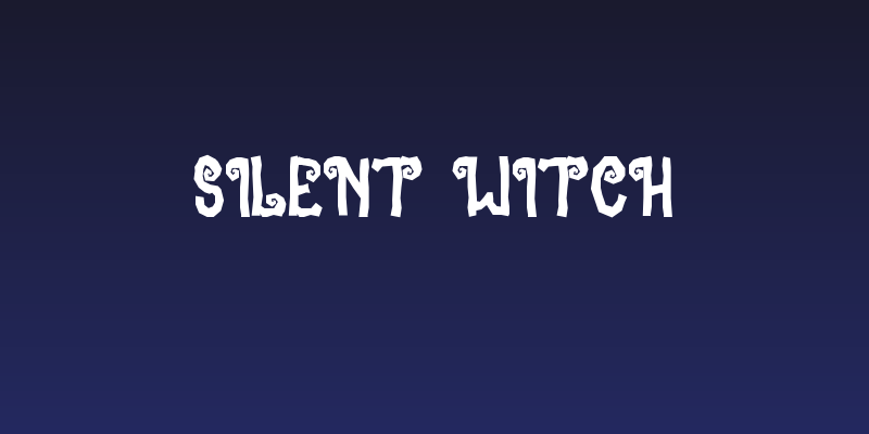 Silent Witch Social Header