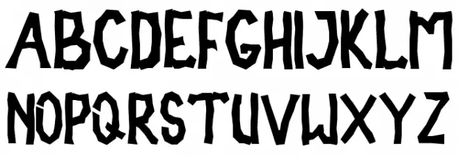 Silent Witch Fonte MINÚSCULAS