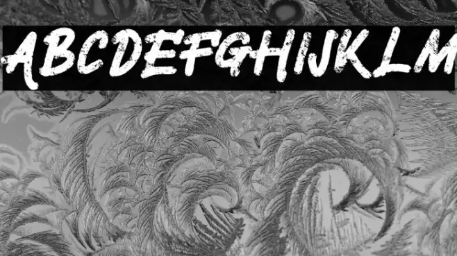 SilentFREE Font examples