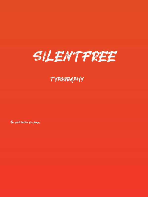 SilentFREE Poster