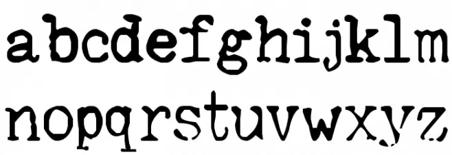 SilentHunterIII Font خط أحرف صغيرة
