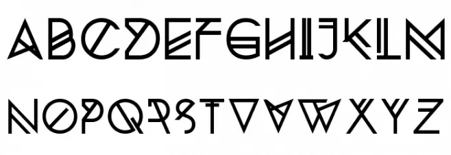 Silent_Lips-Bold Font Litere mari