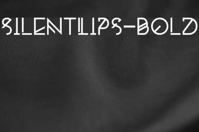 Silent_Lips-Bold フォント examples