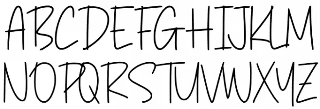 Silentclaire Font Litere mari