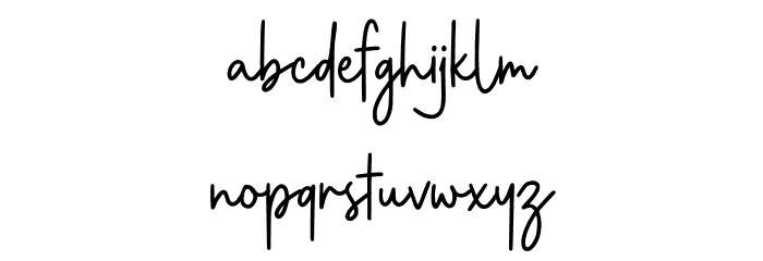 Silentclaire Font LOWERCASE
