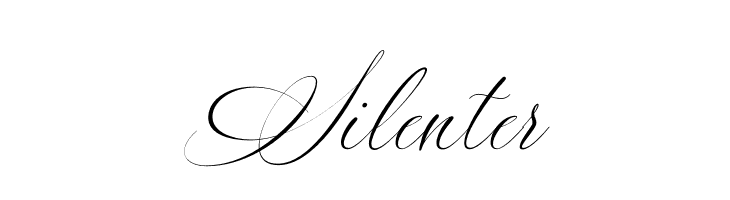 Silenter  font caratteri gratis
