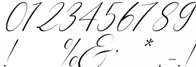 Silenter フォント その他の文字