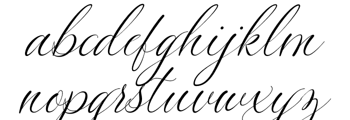 Silenter フォント 小文字