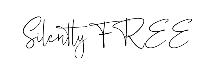 Silently FREE  font caratteri gratis