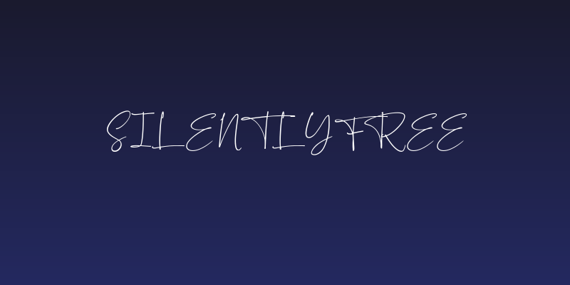 Silently FREE Social Header