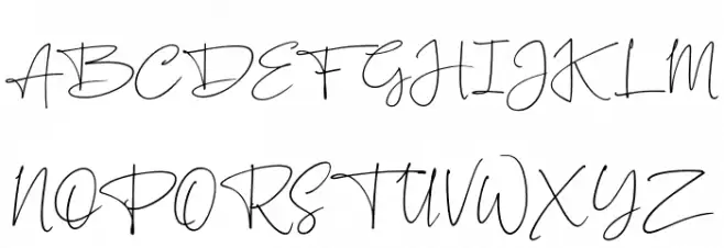 SilentlyFREE Schriftart Groß