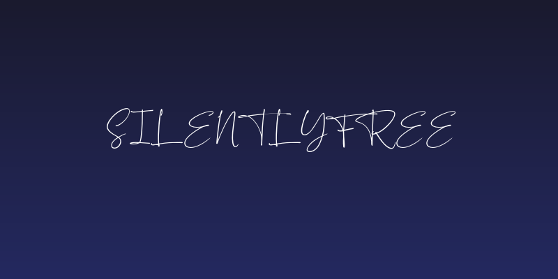 SilentlyFREE Social Header