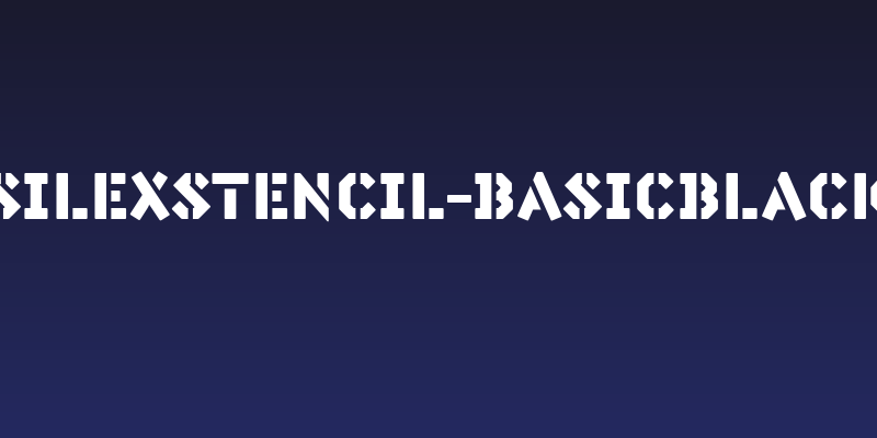 SilexStencil-BasicBlack Social Header