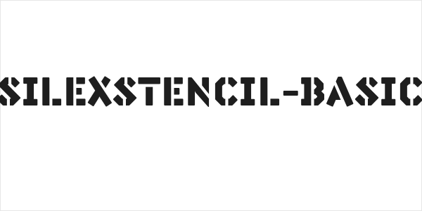SilexStencil-Basic Logo
