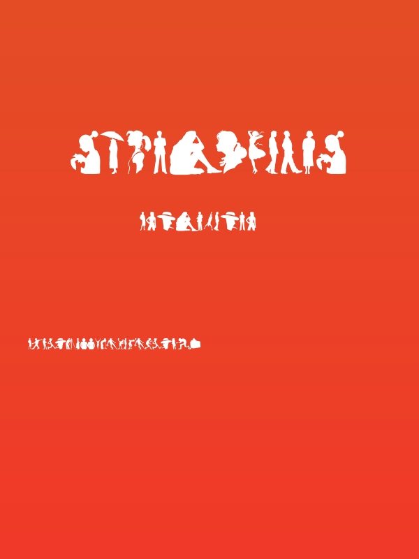 SilhouFaces Poster