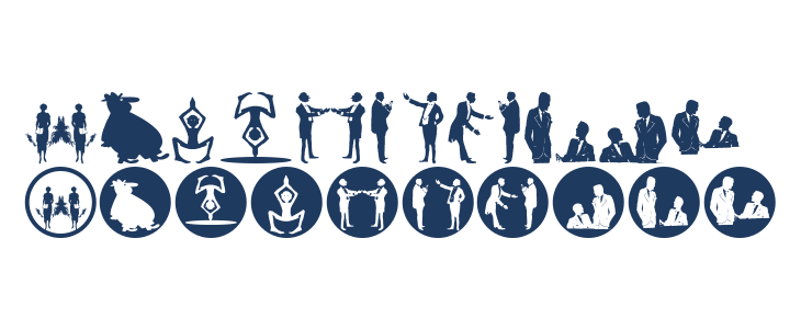 SilhouPeopleTwo Other Characters