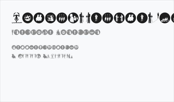 SilhouPeopleTwo Business Card