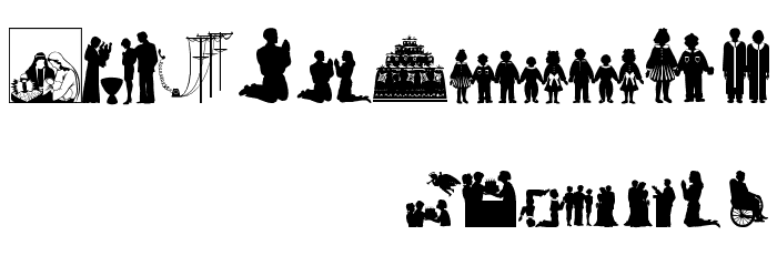 SilhouettA Font OTHER CHARS
