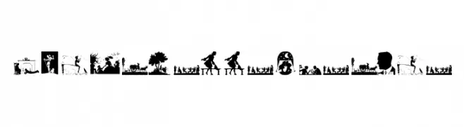 SilhouettenPeople  नि: शुल्क फ़ॉन्ट्स डाउनलोड