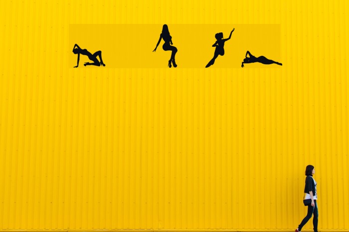 Silhouettes from Poser LT Font examples