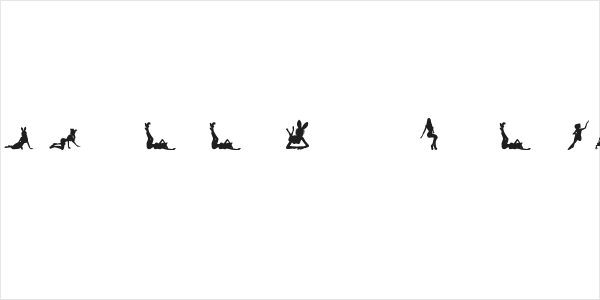 Silhouettes from Poser LT Logo