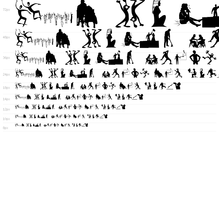 Silhouettes03 Waterfall