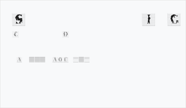 SilhouettesInGrids Business Card