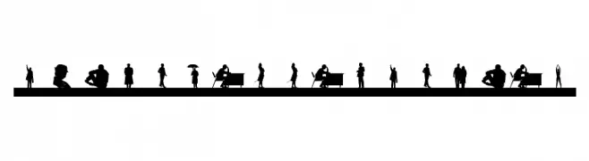 SilhouettesSocled  Descarca Fonturi Gratis