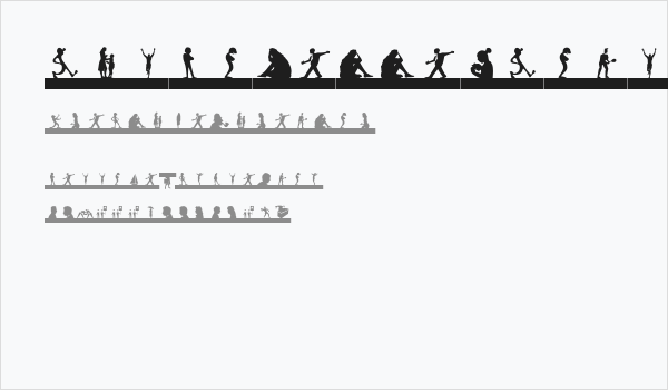 SilhouettesSocledTwo Business Card