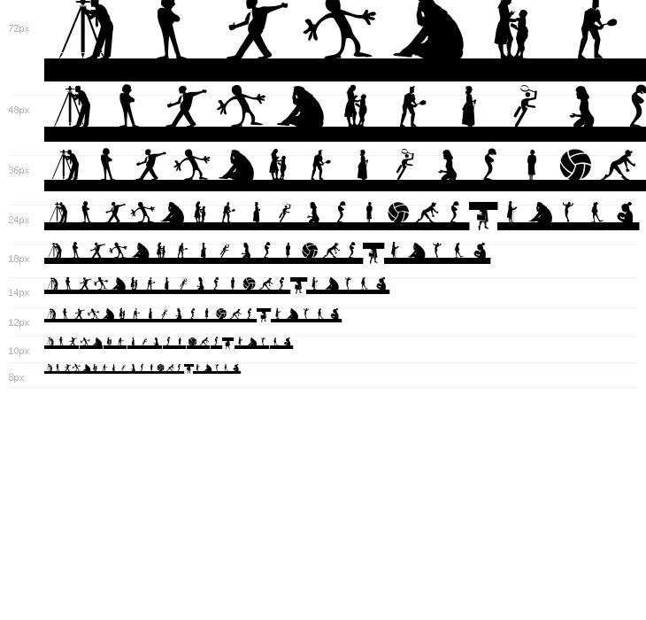 SilhouettesSocledTwo Waterfall