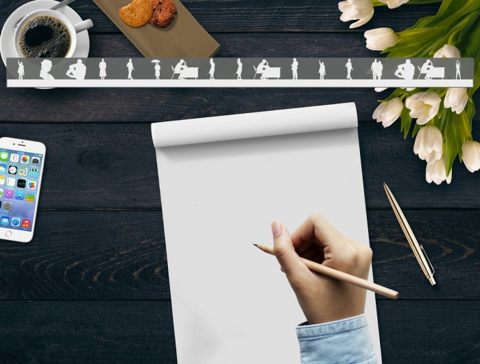 SilhouettesSocled Font examples
