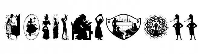 Silhous1900  Скачать бесплатные шрифты