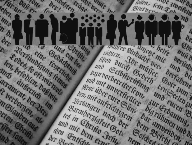 SilhousKette Font examples