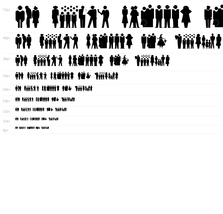 SilhousKette Waterfall