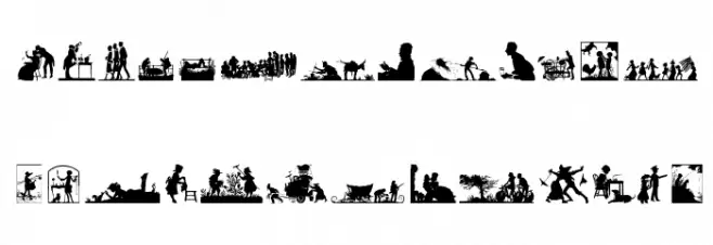SilhousOldfashion Schriftart Groß