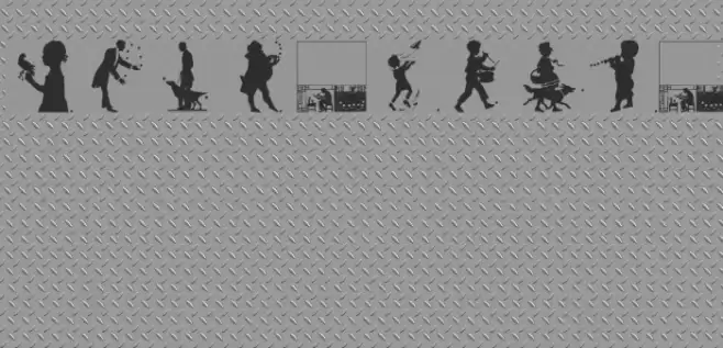 SilhousTwo Font examples