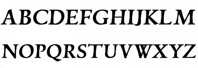 Silian Calligraphy Bold PERSONAL Regular Fonte MAIÚSCULAS