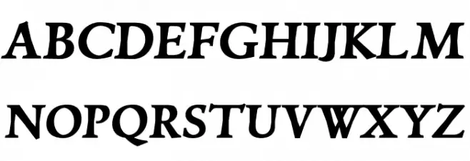 Silian Calligraphy Bold PERSONAL Regular Шрифта строчной