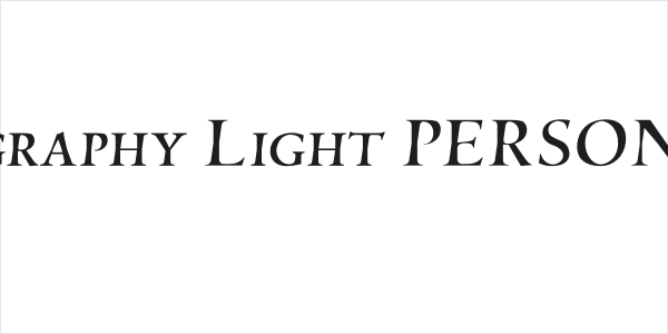 Silian Calligraphy Light PERSONAL Regular Logo