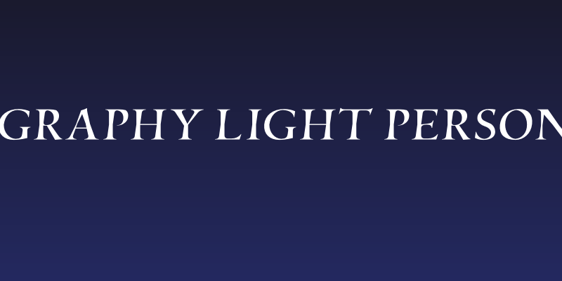 Silian Calligraphy Light PERSONAL Regular Social Header