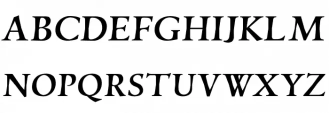 Silian Calligraphy PERSONAL Regular Fonte MAIÚSCULAS
