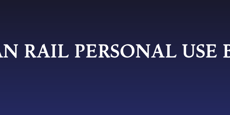 Silian Rail PERSONAL USE Bold Social Header